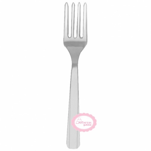 Garfos Reutilizáveis Prateado